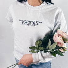 Load image into Gallery viewer, Treat People With Kindness Butterfly Crewneck
